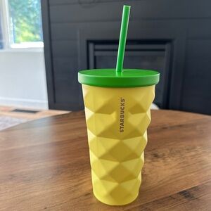 Starbucks pineapple theme tumbler